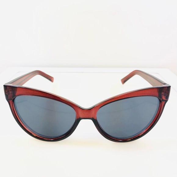 Women’s Kendall and Kylie Cat-Eye Merlot Fashion Sunglasses - Picture 4 of 7
